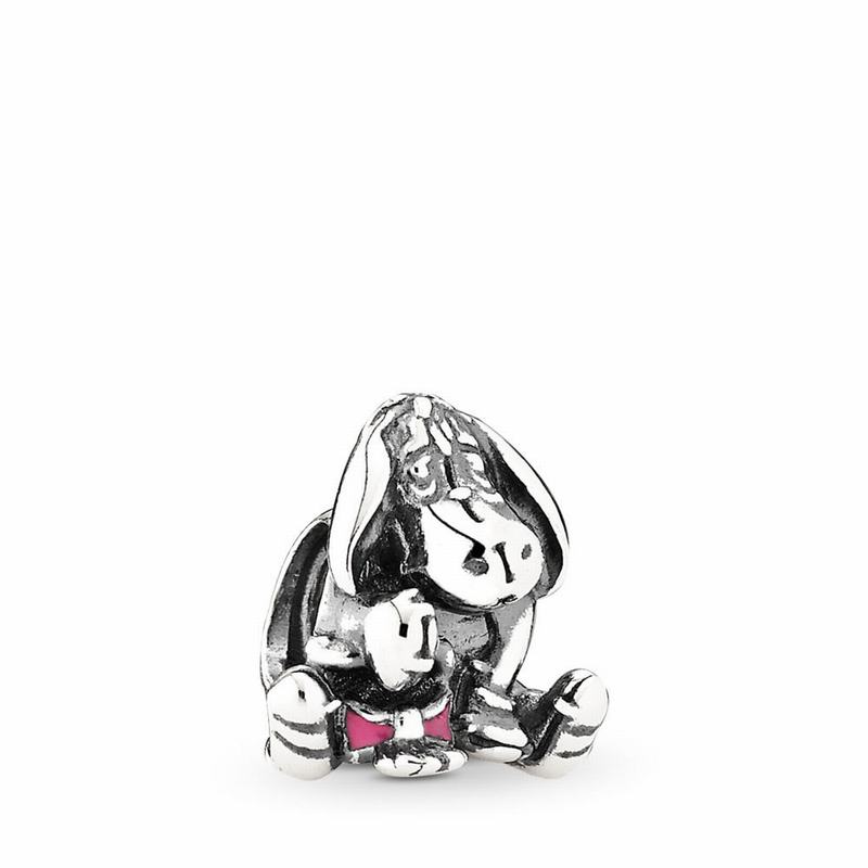 Pandora Disneyr Eeyore Winnie The Pooh Charm - Sterling Silver/Enamel/Pink - Canada | LW6720FT